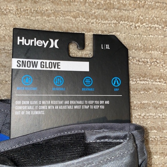 🆕 Hurley Snow Gloves - Picture 2 of 4